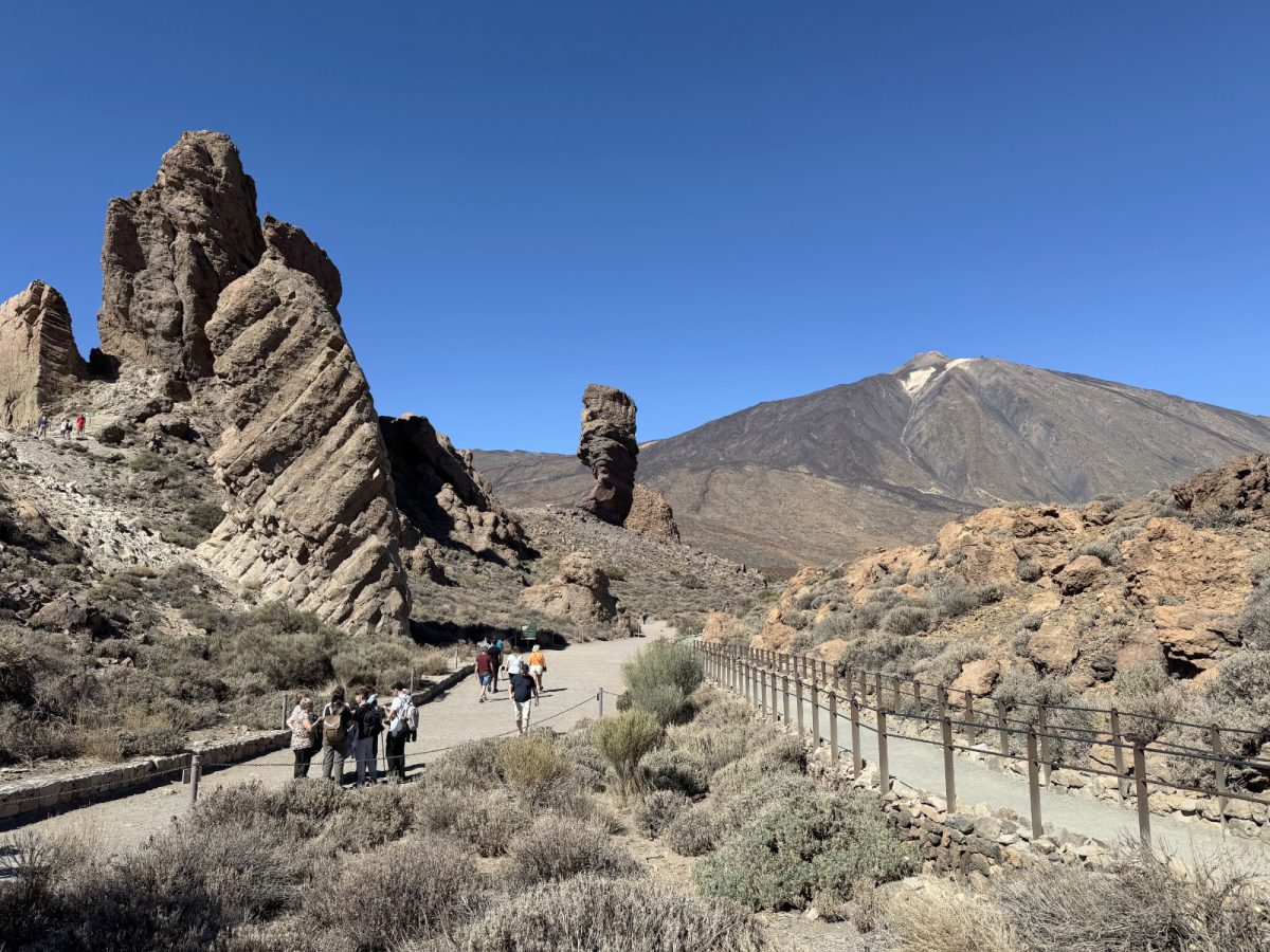 Najbolj impozantna vulkanska formacija na otoku.