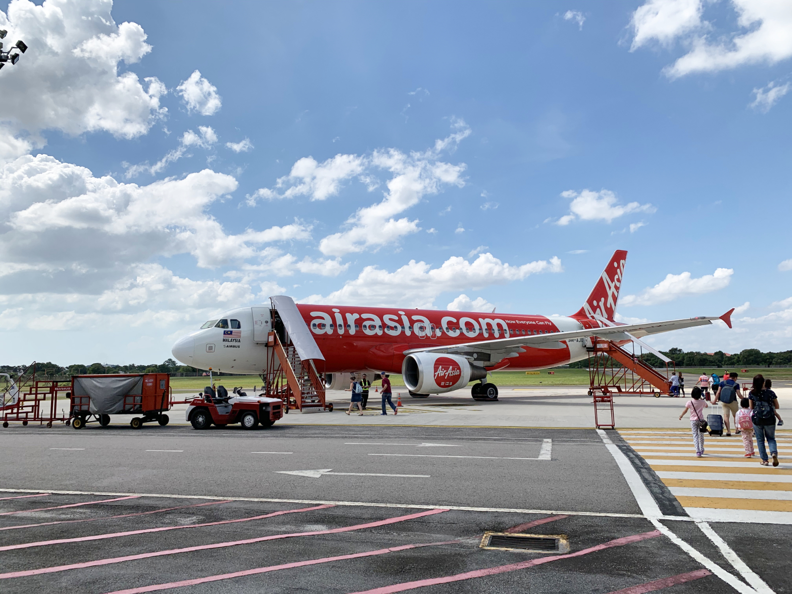 AirAsia, najbolj učinkovit prevoz po Maleziji.