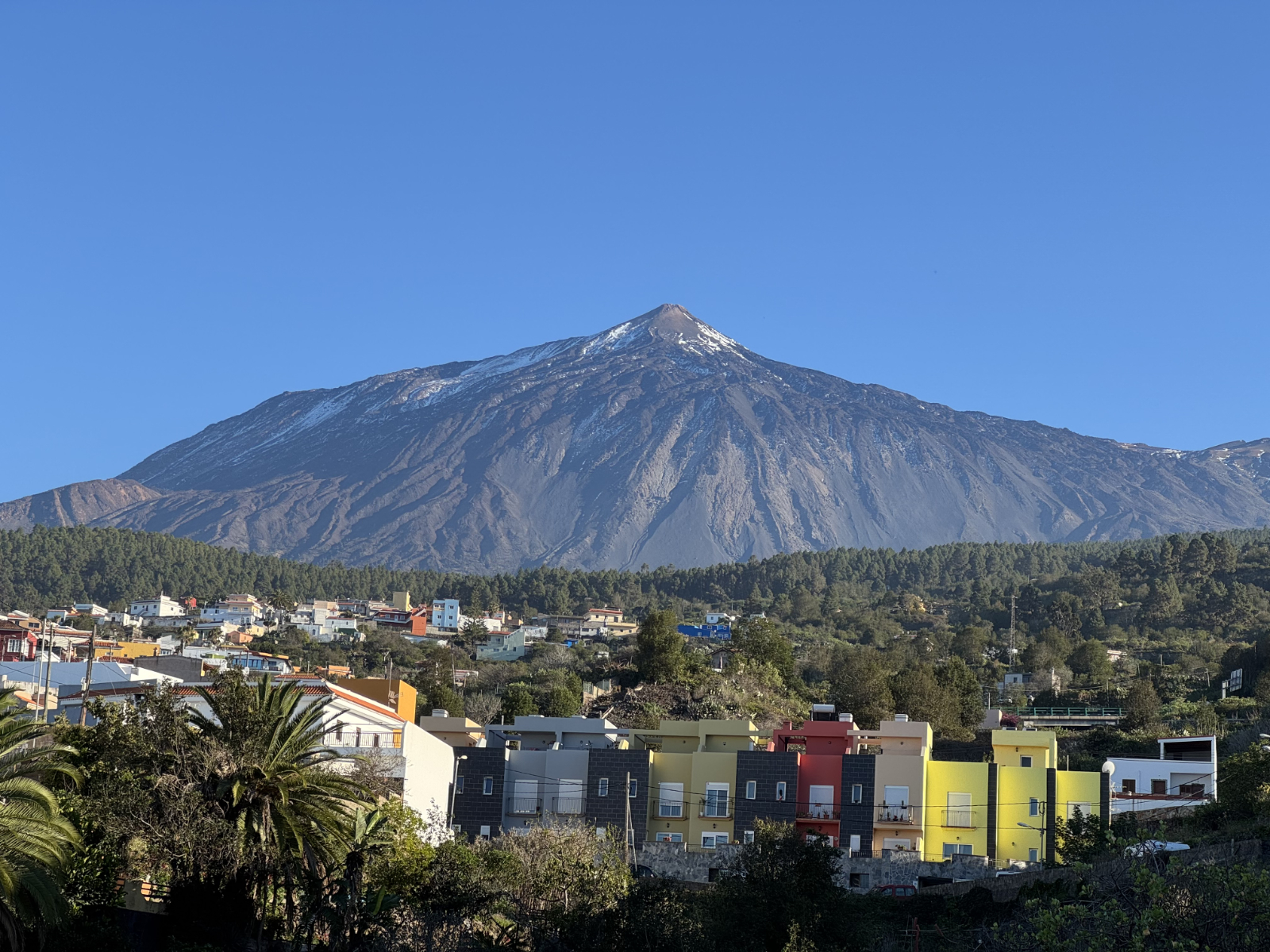 Mogočni Teide iz zahodne strani.