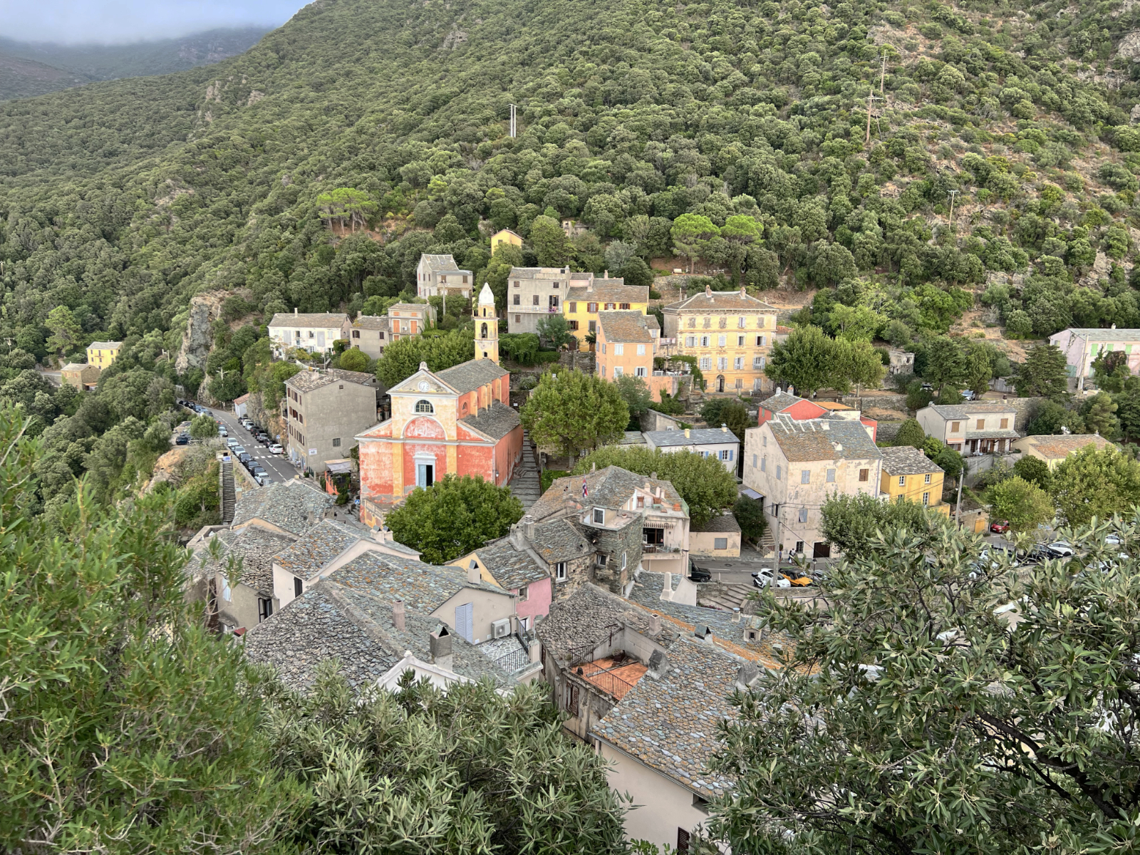 Pogled na vasico Nonza.
