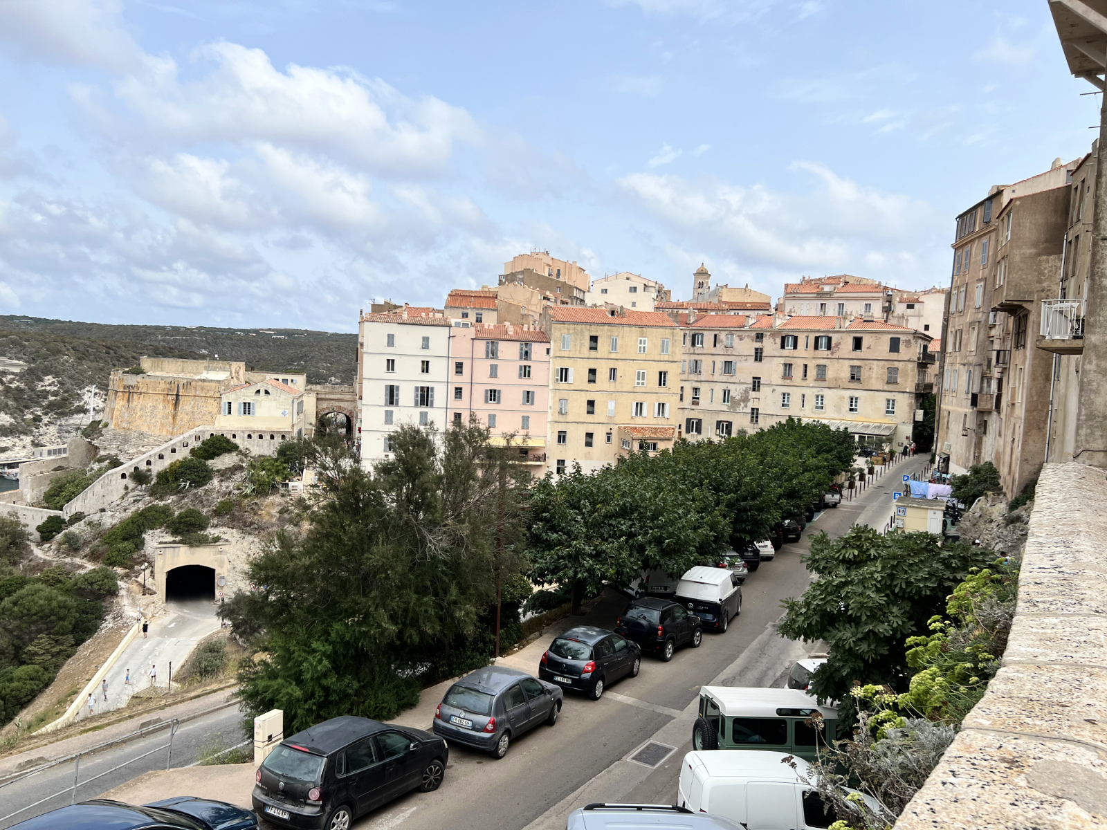 Severni del obzidja Bonifacia.